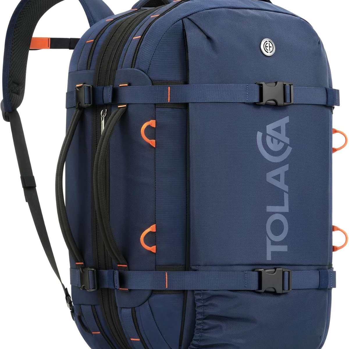 Tolaccea Travel Backpack 40–50L, 16" Laptop Carry On